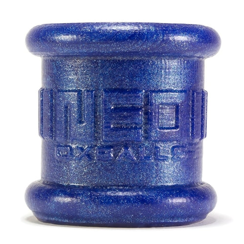 Neo 2 Inch Tall Ball Stretcher Squishy Silicone - Blue Balls