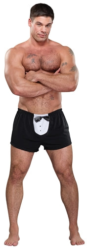 Tuxedo Boxer - One Size - Black MP-PAK714BK1