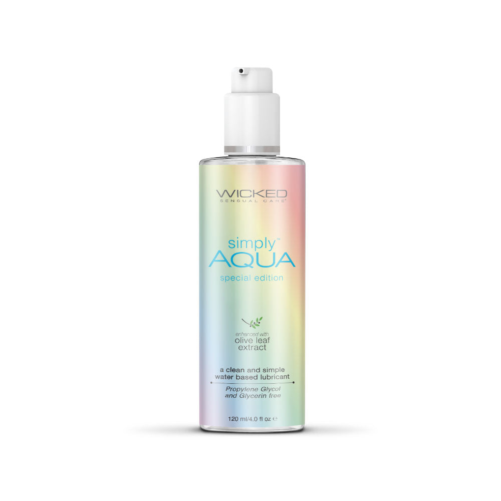 Simply Aqua Water Based Lubricant - 4 Fl. Oz. - Special Edition WS-91500