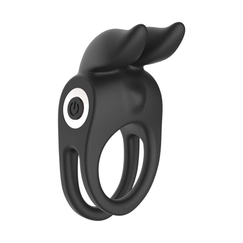 Enhancer Vibrating Rabbit C-Ring - Black
