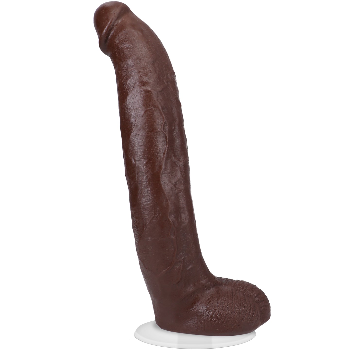 Signature Cocks - Brickzilla - 13 Inch Ultraskyn Cock With Removable Vac-U-Lock Suction Cup - Chocolate DJ8160-31-BX