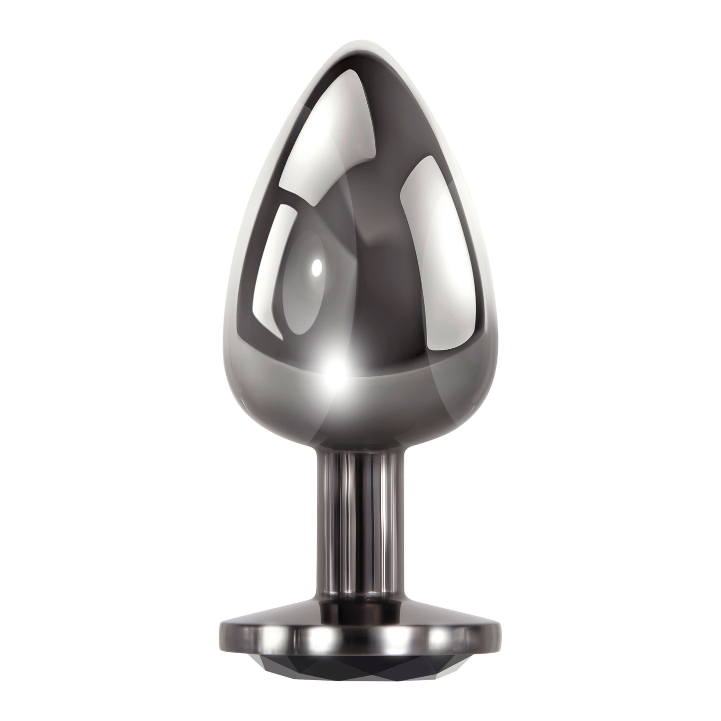 Black Gem Anal Plug - Large