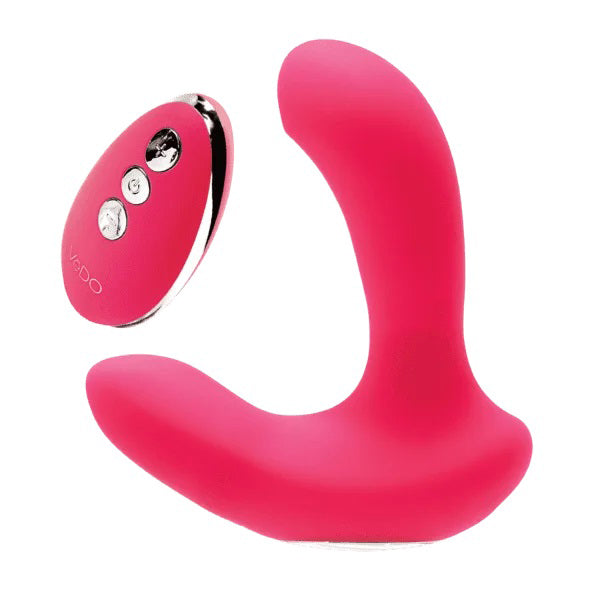 Inme Rechargeable Dual Vibe With Remote - Pink