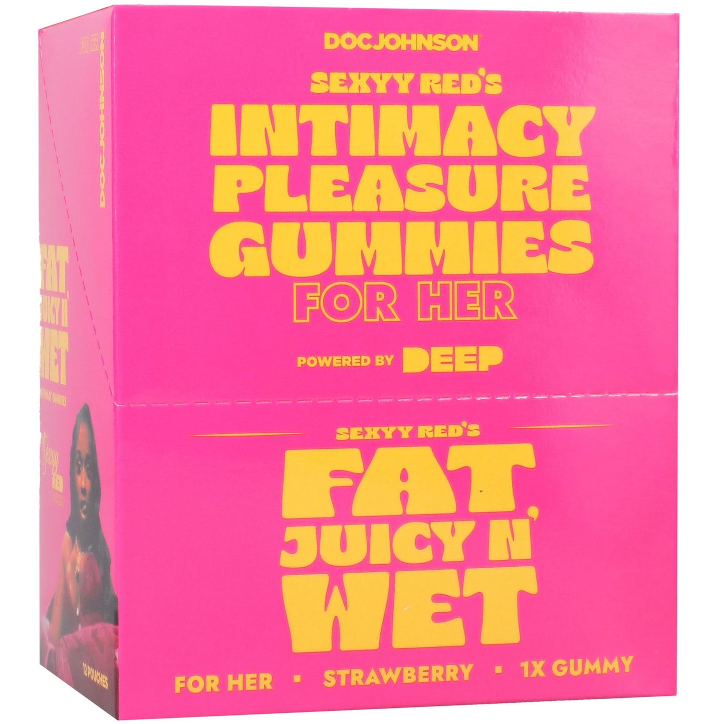 Sexyy Red - Her Sexual Stimulation Gummies - 12 Pack Display - Strawberry