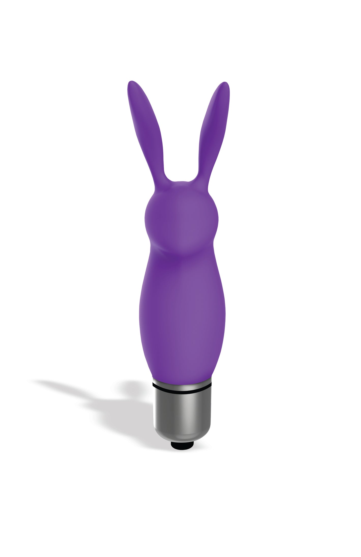 The 9's Silibuns Silicone Bunny Bullet - Purple