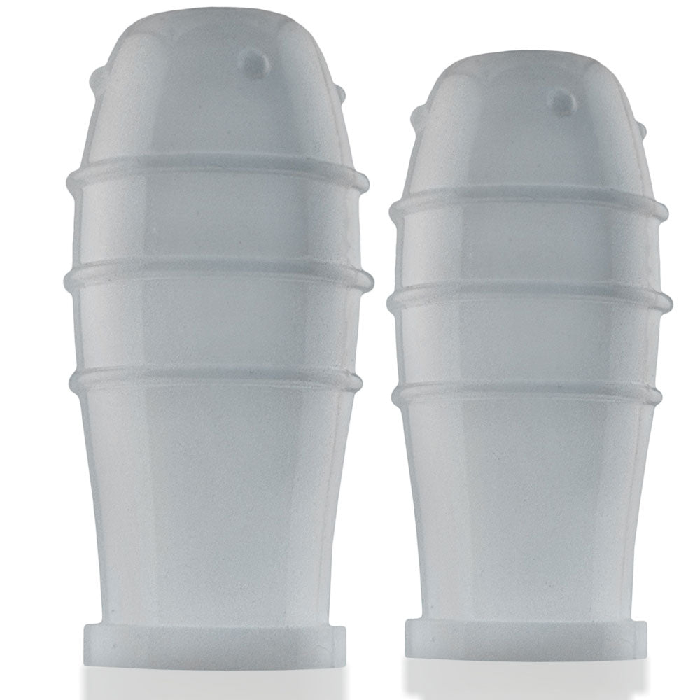 Lankyz Silicone Nipsuckers - Clear Silicone