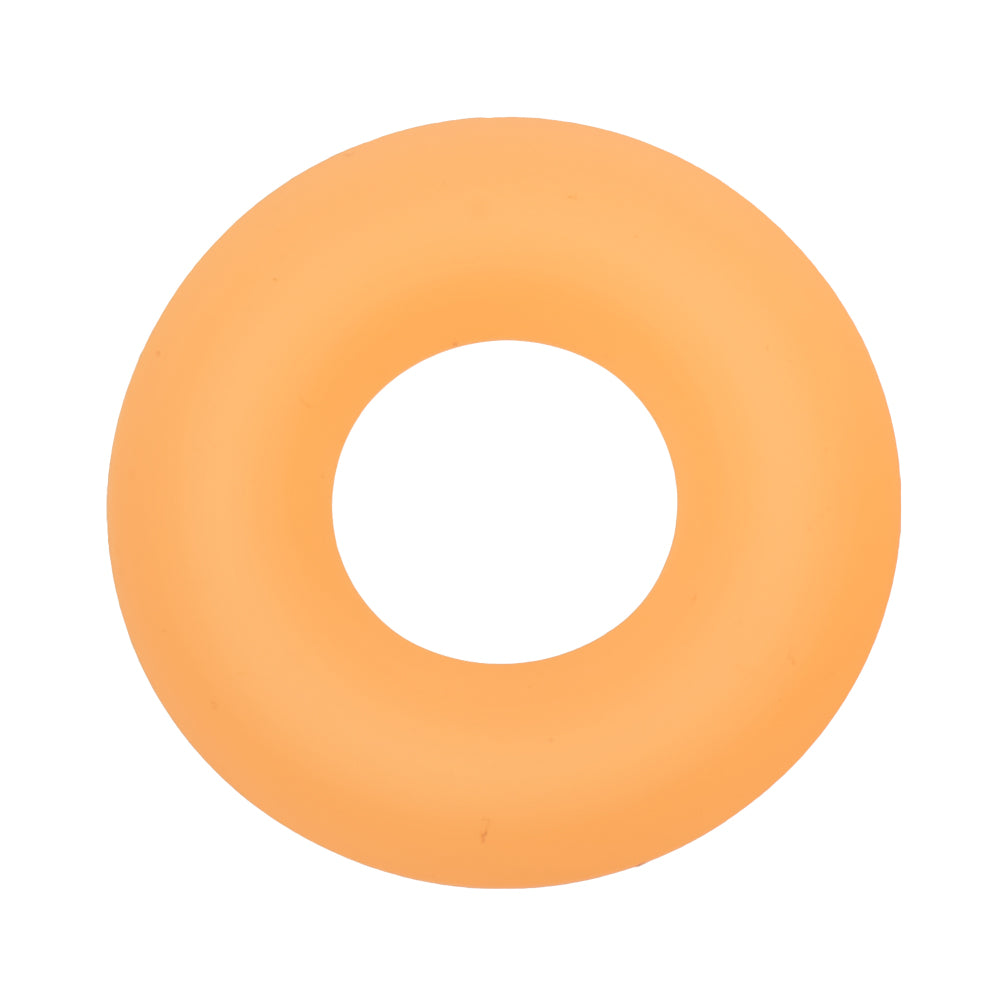 Alpha Glow-in-the-Dark Liquid Silicone Prolong Medium Ring - Orange SE1491532