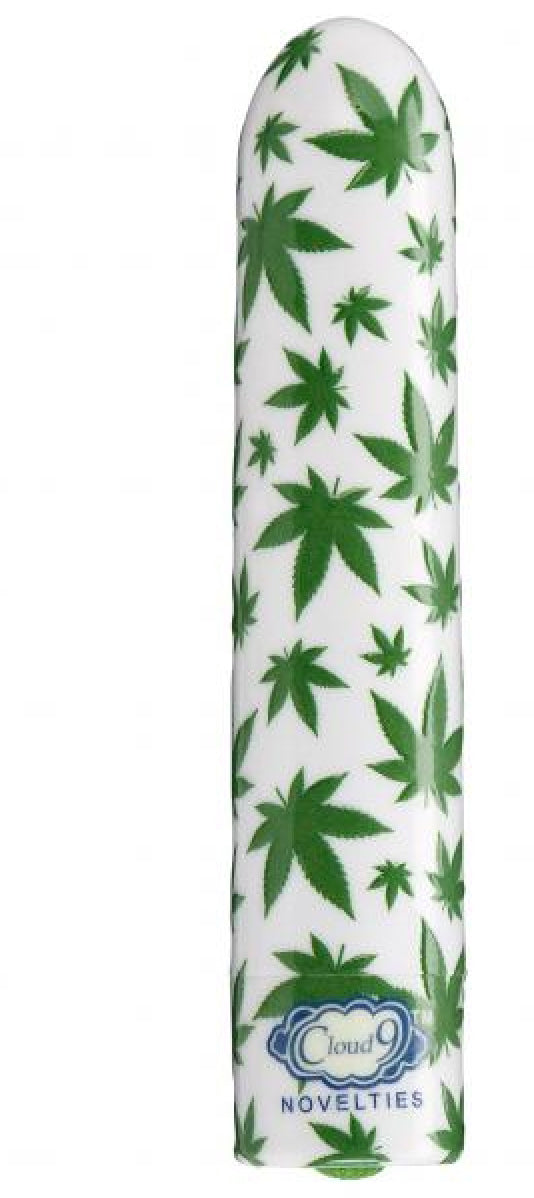 420 Slim Cannabis Leaf Vibe - White/green WTC600