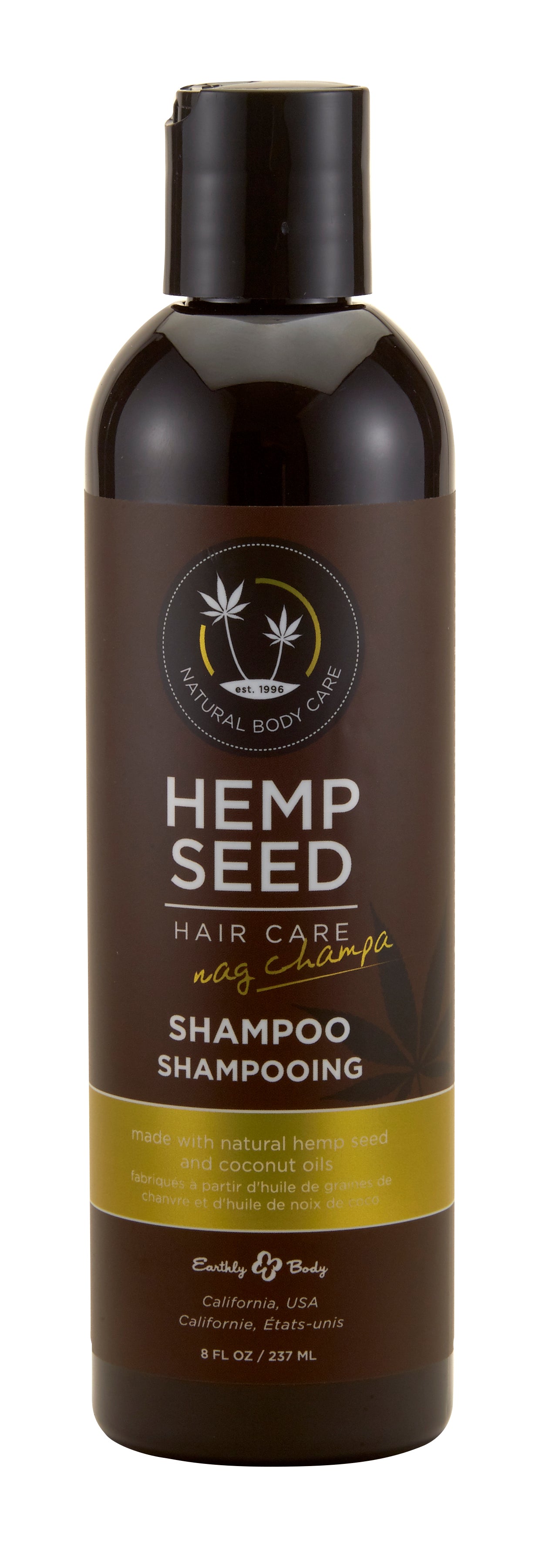 Hemp Seed Hair Care Shampoo - Nag Champa 8 Oz