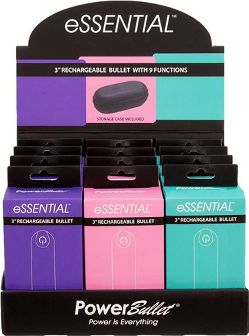 Power Bullet Essentials 3.5" Display 12pc
