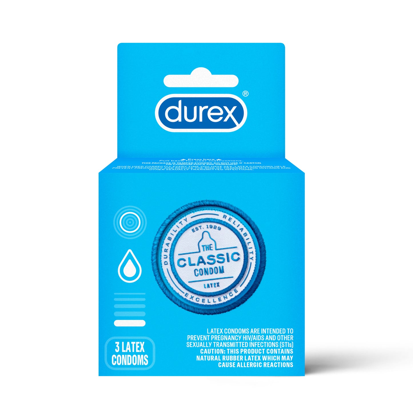 Durex Classic - 3 Pack