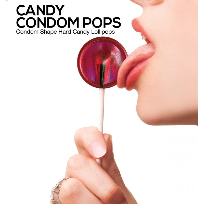Candy Condom Pop - Strawberry