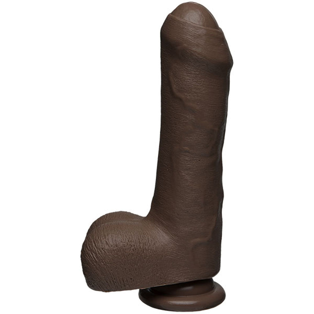 The D - Uncut D - 7 Inch With Balls - Firmskyn - Chocolate