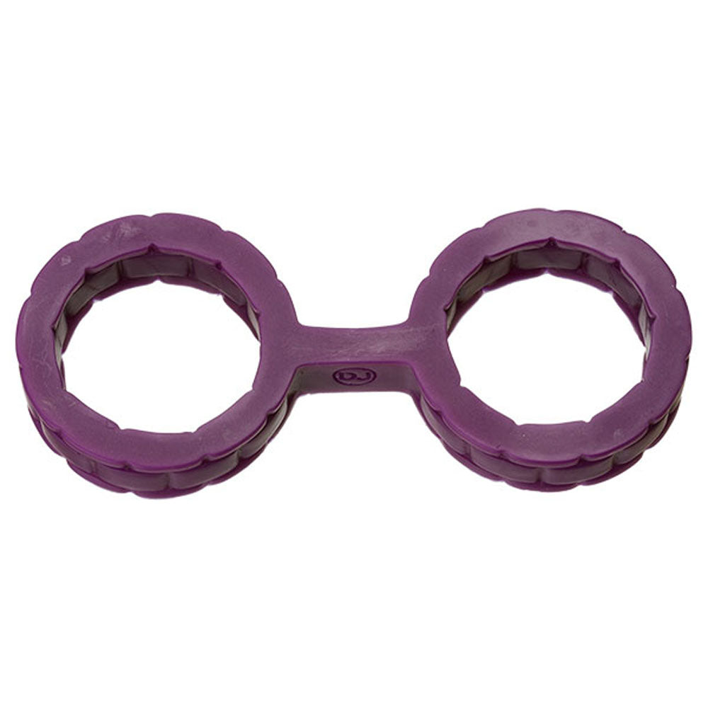 Japanese Bondage - Silicone Cuffs - Small - Purple