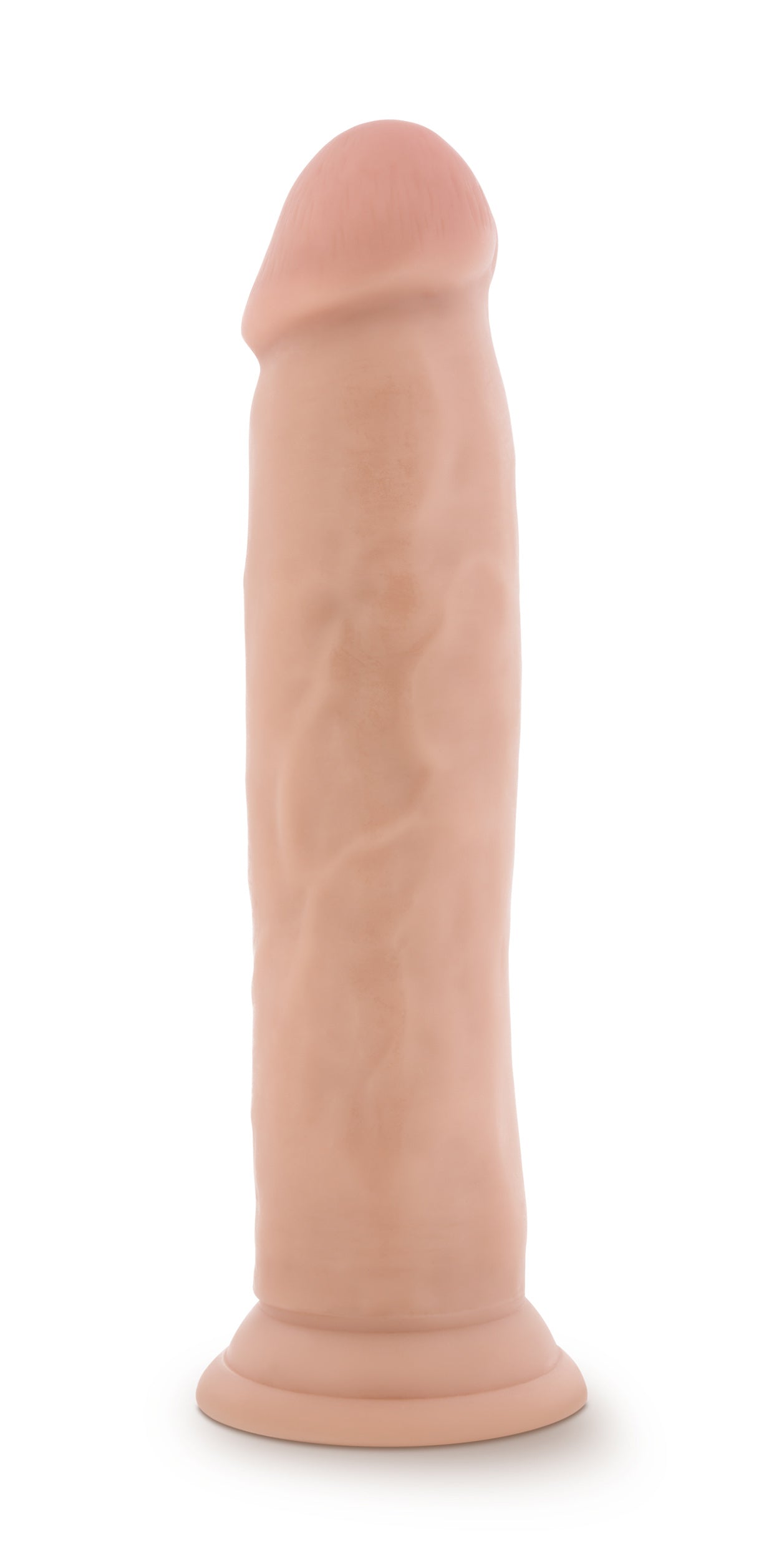 Dr. Skin Silicone - Dr. Henry - 9 Inch Dildo With Suction Cup - Vanilla