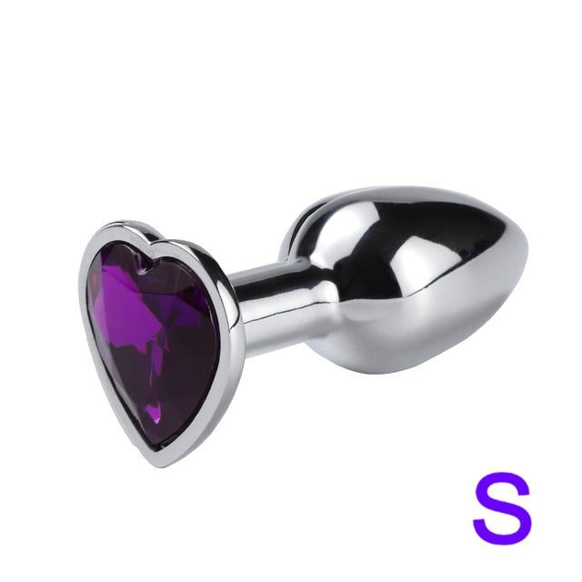 Mini Sexy Jewell Color Metal Anal Plug