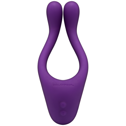 Tryst Multi Erogenous Zone Silicone Massager - Purple