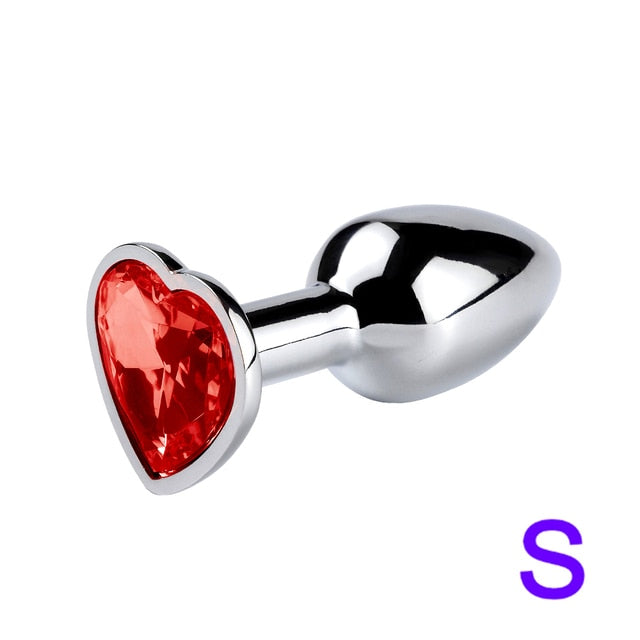 Mini Sexy Jewell Color Metal Anal Plug