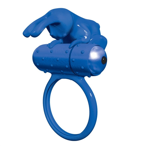 Buzz Bunny Cockring Vibe - Blue