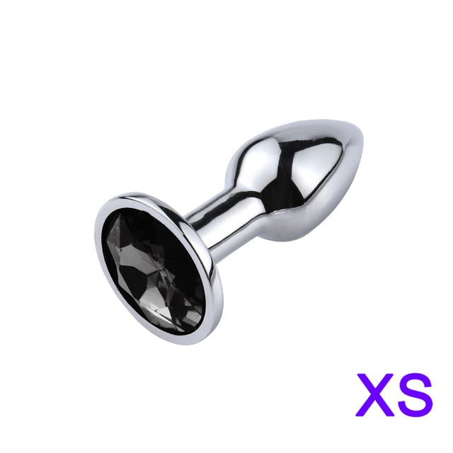 Mini Sexy Jewell Color Metal Anal Plug