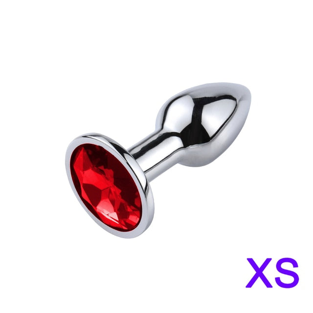 Mini Sexy Jewell Color Metal Anal Plug