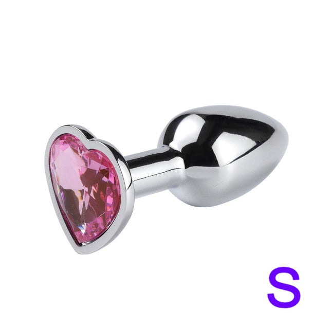Mini Sexy Jewell Color Metal Anal Plug