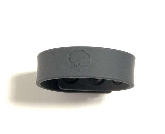 Boneyard Silicone Cock Strap 3-Snap Ring - Gray