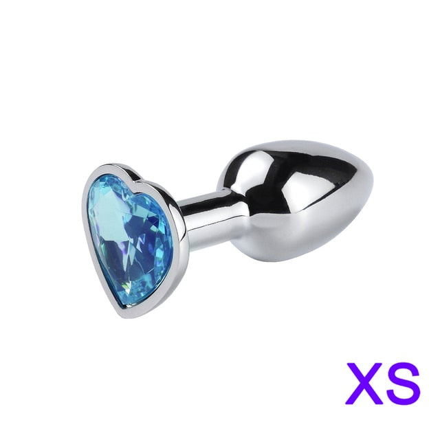 Mini Sexy Jewell Color Metal Anal Plug