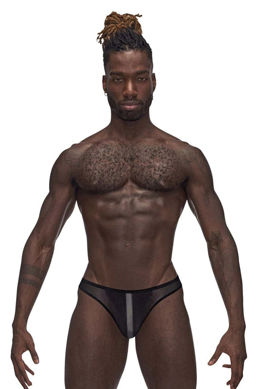 Landing Strip Bikini Brief - Medium - Black