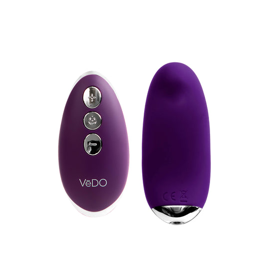 Niki Rechargeable Flexible Magnetic Panty Vibe - Purple