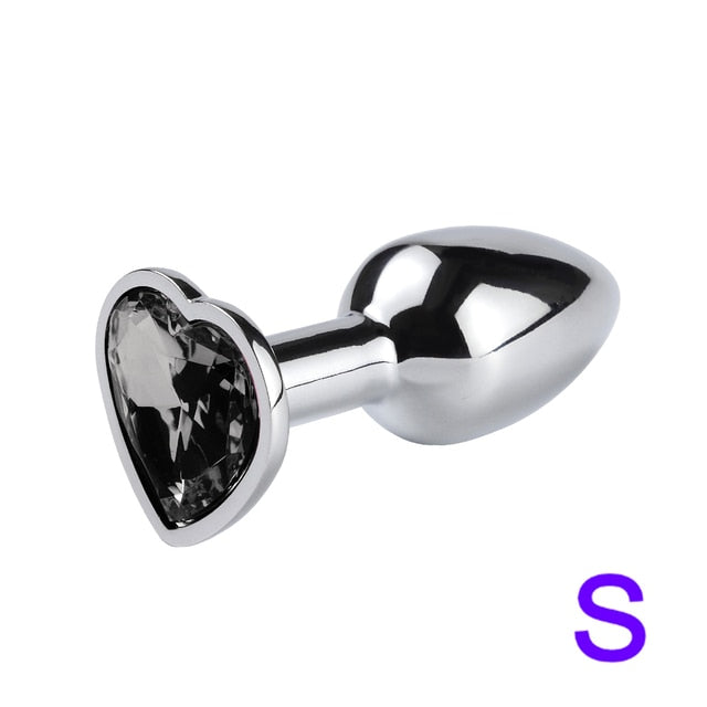 Mini Sexy Jewell Color Metal Anal Plug