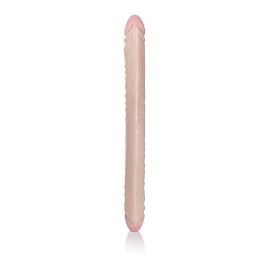 Ivory Duo 18 Inches Veined Double Dong