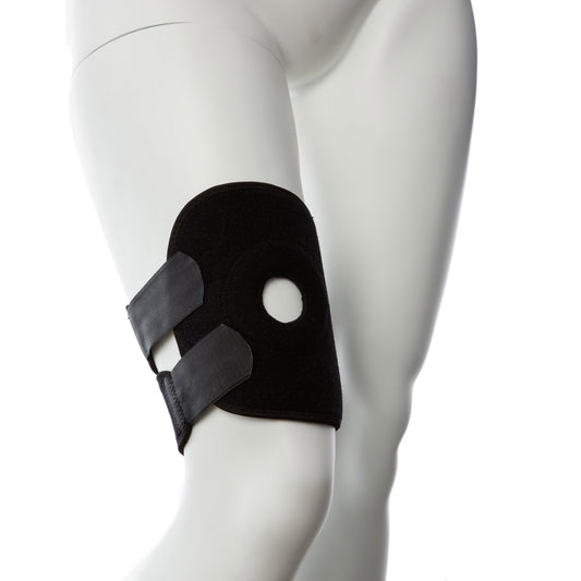 Gender Fluid Thigh Rider Strap-on Harness -  Large/xxlarge - Black