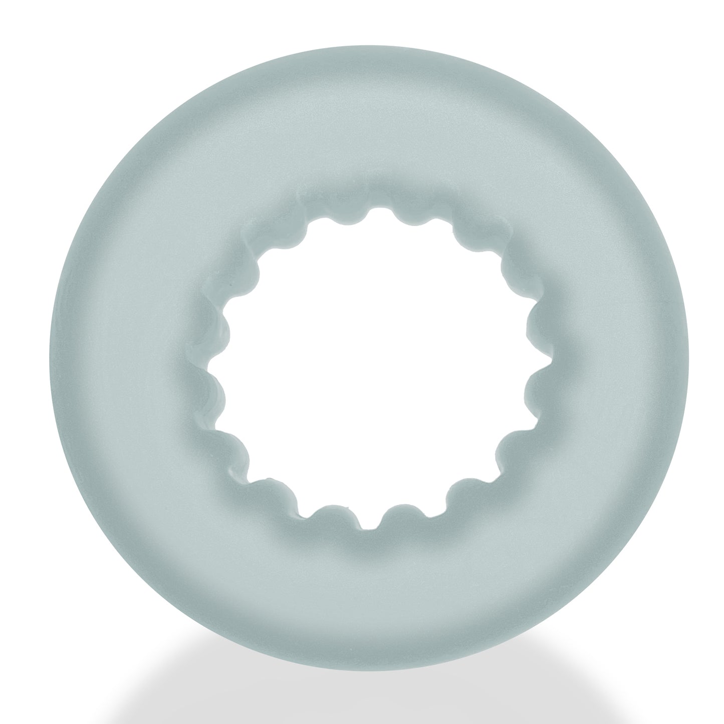 Axis - Rib Griphold Cockring - Clear Ice