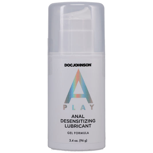 A-Play - Anal Desensitizing Lubricant - Gel  Formula - 3.4 Fl. Oz. - Bulk