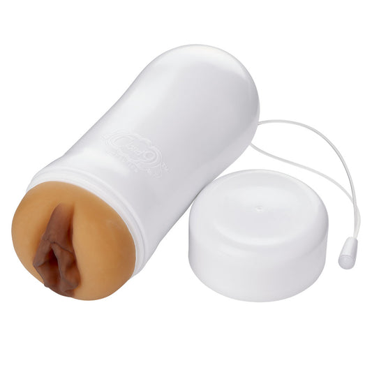 Pleasure Pussy Pocket Stroker Water Activated - Tan