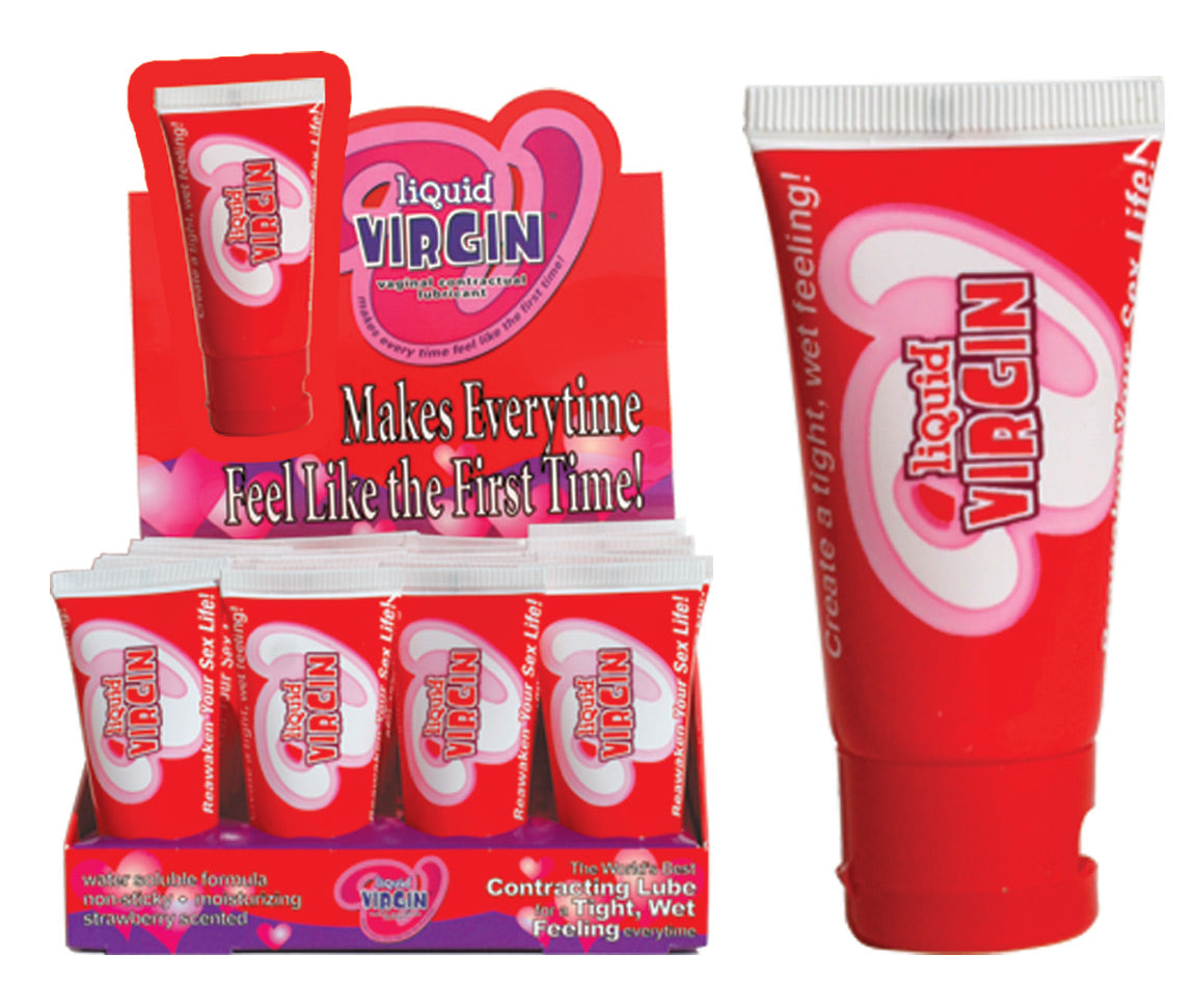 Liquid Virgin Contracting Lubricant 24 Pc Display