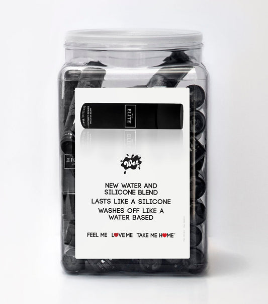 Wet Elite Black - 36 Piece Bowl - 1 Fl. Oz. Bottles