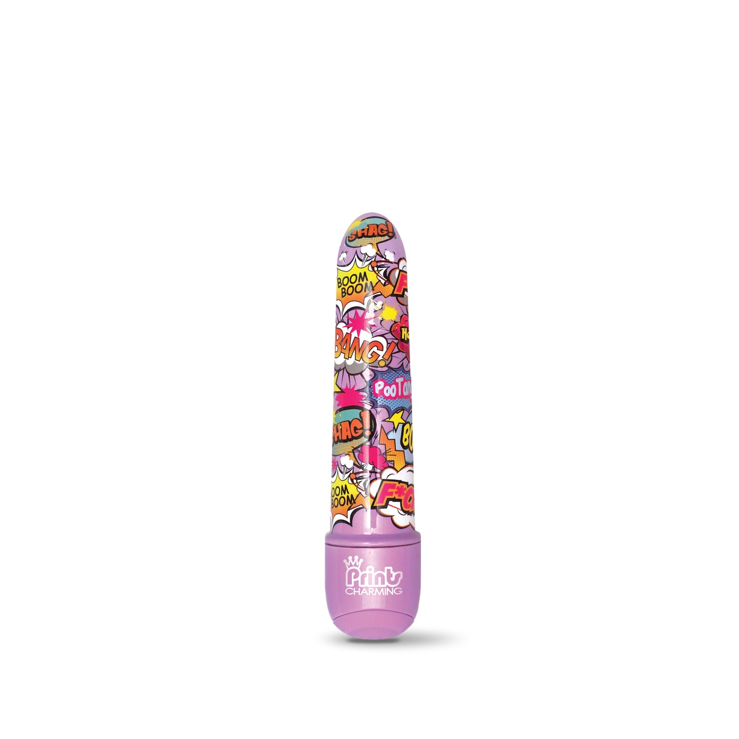 Prints Charming Pop Tease 5 Inch Mini Vibe - Fuck  Purple