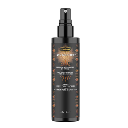 Sex Magnet Pheromone Body Spray Leather 4oz
