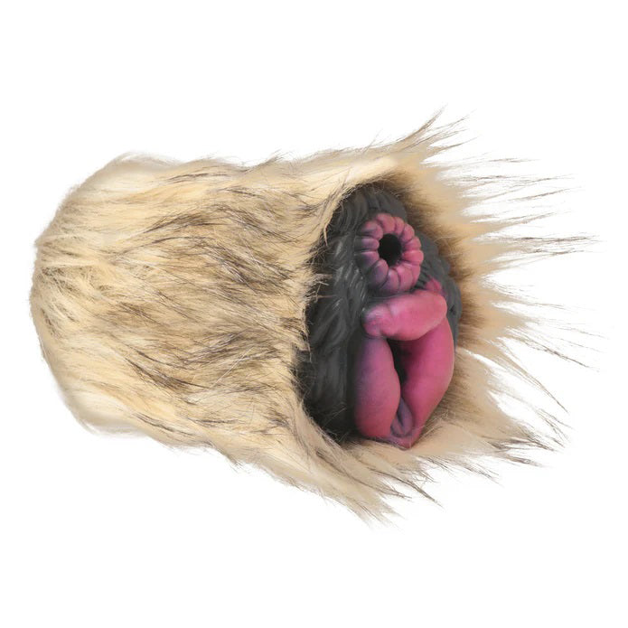 Savage She-Wolf Silicone Stroker - Brown