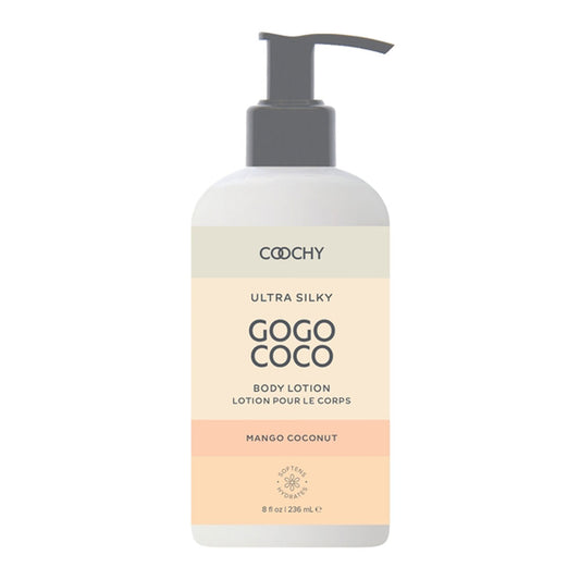Coochy Ultra Silky Body Lotion - Mango Coconut  -  8 Oz