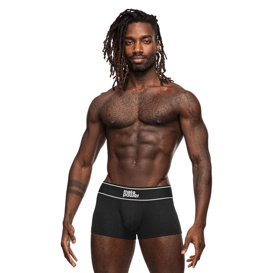 Modal Rib Pouch Short - Medium - Black