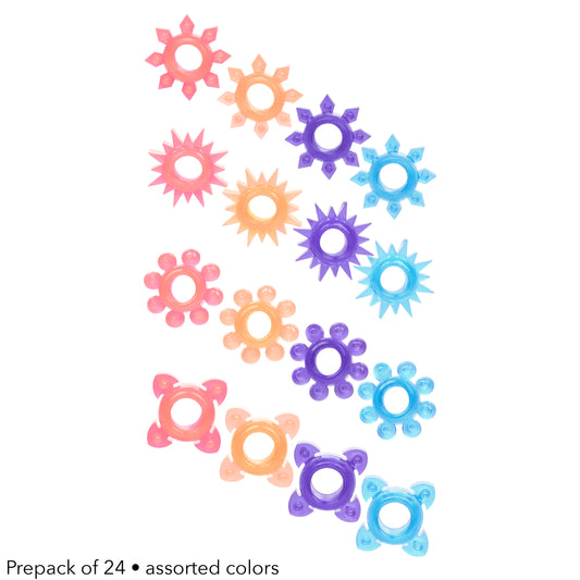 Foil Pack Textured Ring  - Prepack of 24