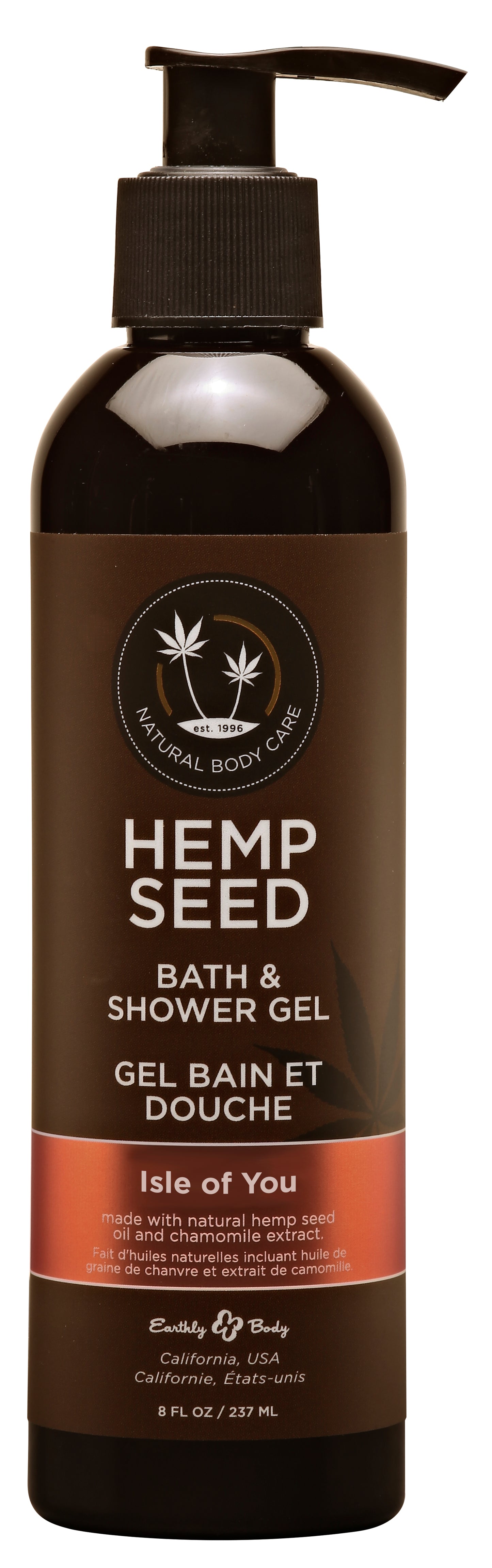 Hemp Seed Bath and Shower Gel  Isle of You - 8 Oz./ 237ml