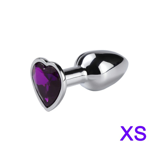 Mini Sexy Jewell Color Metal Anal Plug