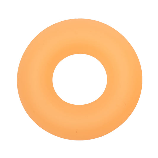 Alpha Glow-in-the-Dark Liquid Silicone Prolong Medium Ring - Orange