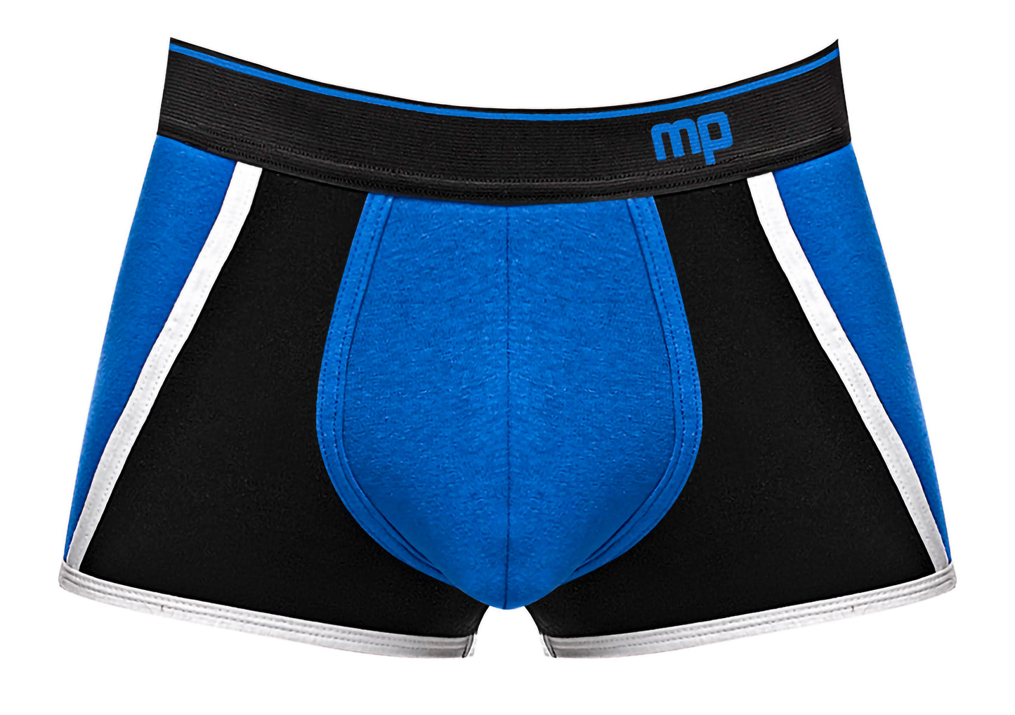 Retro Sport Panel Short - Large - Blue/ Black