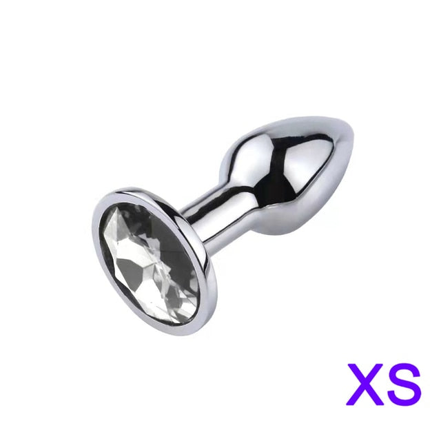 Mini Sexy Jewell Color Metal Anal Plug