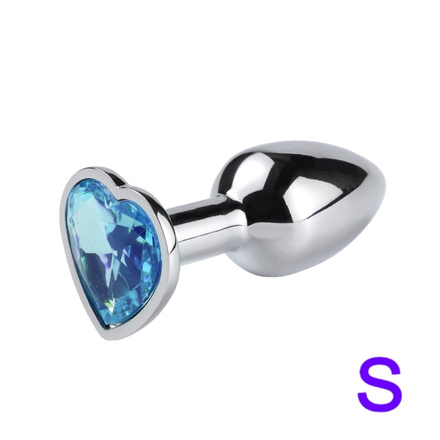 Mini Sexy Jewell Color Metal Anal Plug